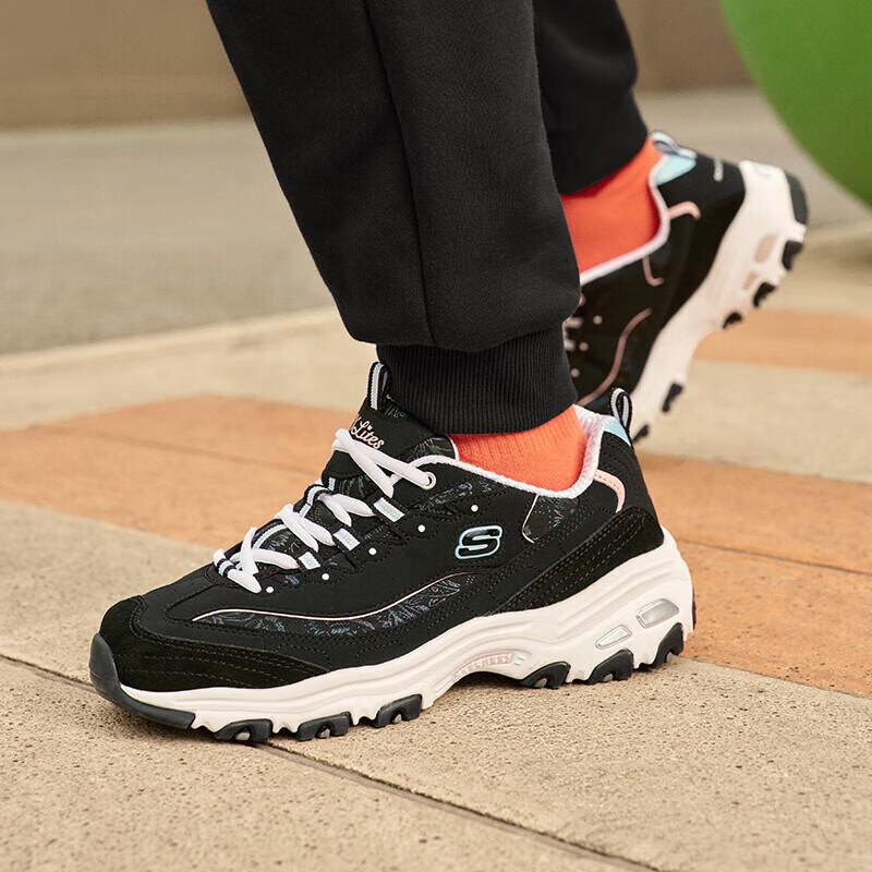 Skechers Women's Panda Thick-Soled Casual Sneakers