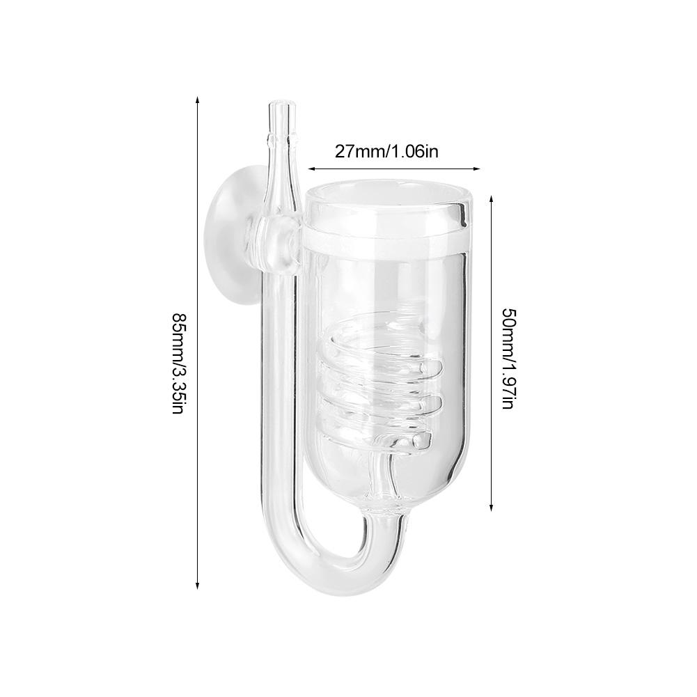 AP 030 High Transparent Glass Aquarium Carbon Dioxide Refiner Water Plants Tank CO2 Atomizer Diffuser Equipment