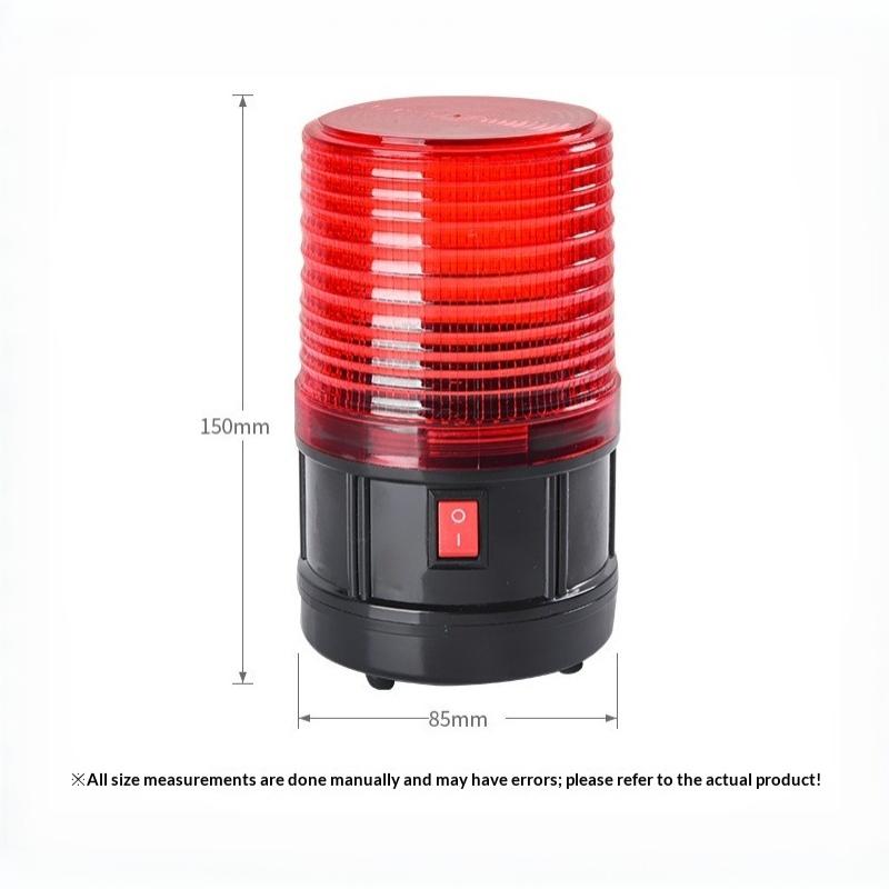 Led Warning Light Traffic Red Green Blue Yellow Flashing Strobe Alarm Lighting With Magnet Base Wireless Safety Emergency Lights