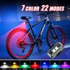 Bicycle Lights 7 Color Mini USB LED Warning Signal Light Turn Signal Indicator For Bike Drone Strobe Motorcycle Car 7