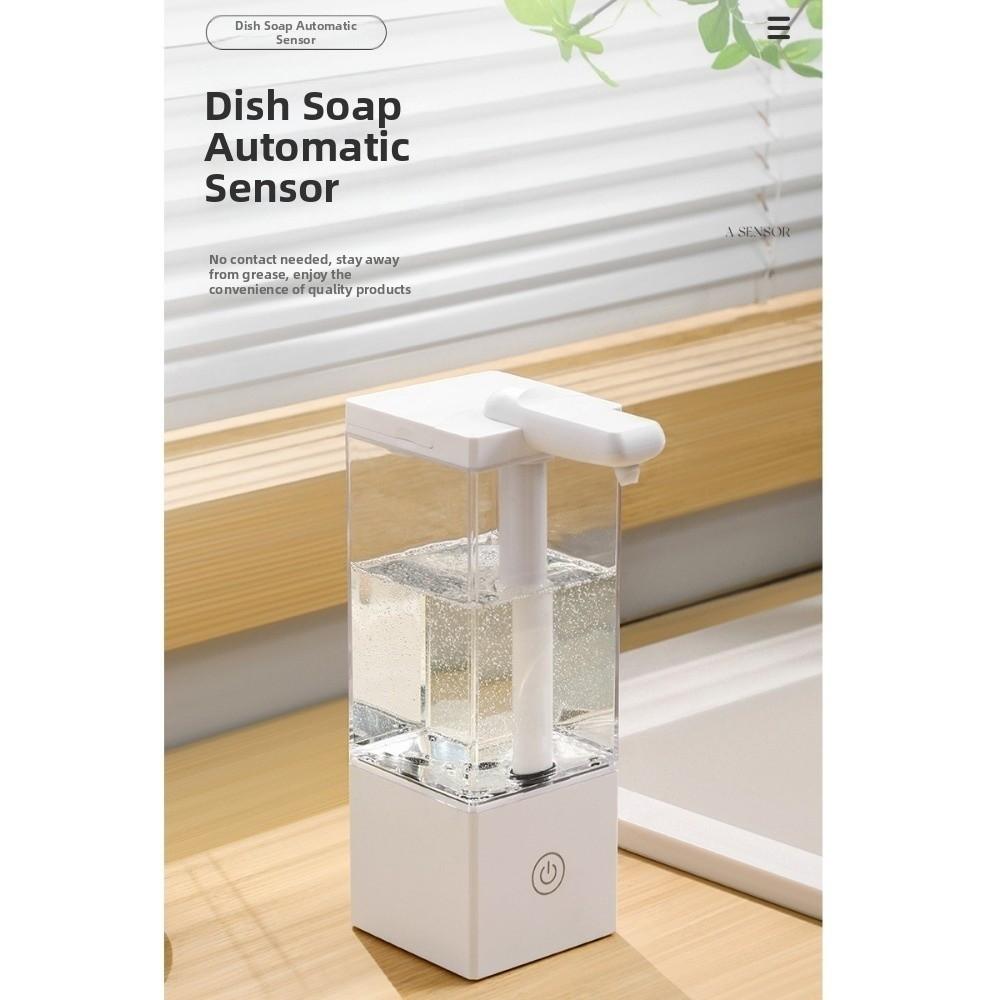 Space Saving Touchless Soap Dispenser Waterproof Kitchen Liquid Dispenser  Shampoo
