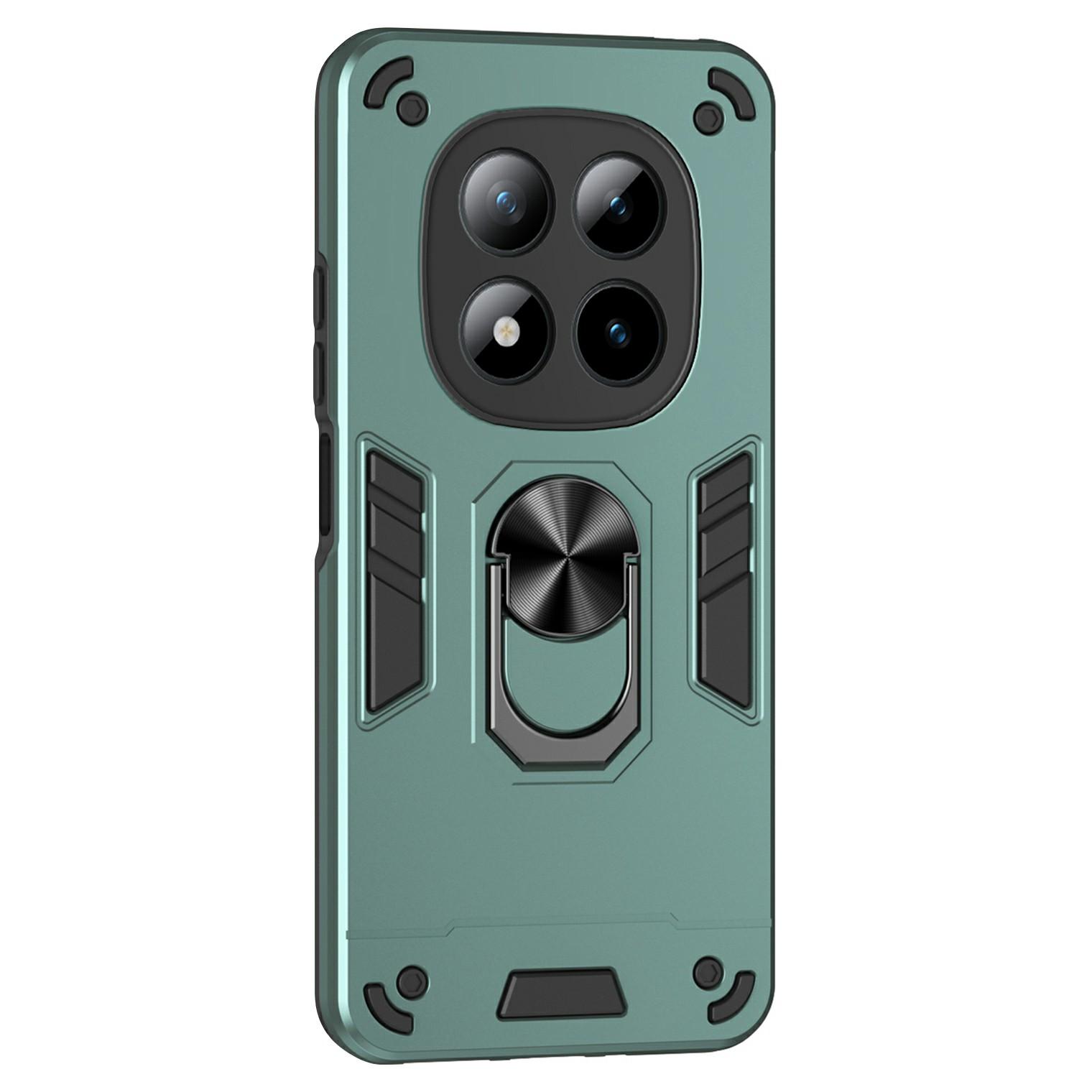 

Для Xiaomi Poco M8 Pro 5G/Redmi Note 15 Pro+ 5G (Глобальний) Чохол PC + TPU Захист від падінь Чохол для телефону з кільцем-підставкою