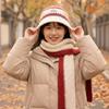 Warm Jacquard Knitted Hat Wool Jacquard Pattern Beanies Cute Knitted Fisherman Hat  Winter