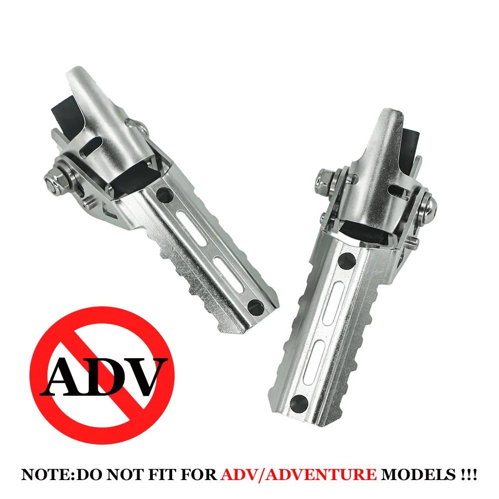 

Motorcycle Footrests For BMW R1250GS R1200GS LC f900xr F750GS F850GS 2013-2025 Highway Front Foot Pegs Rotatable Folding Clamps