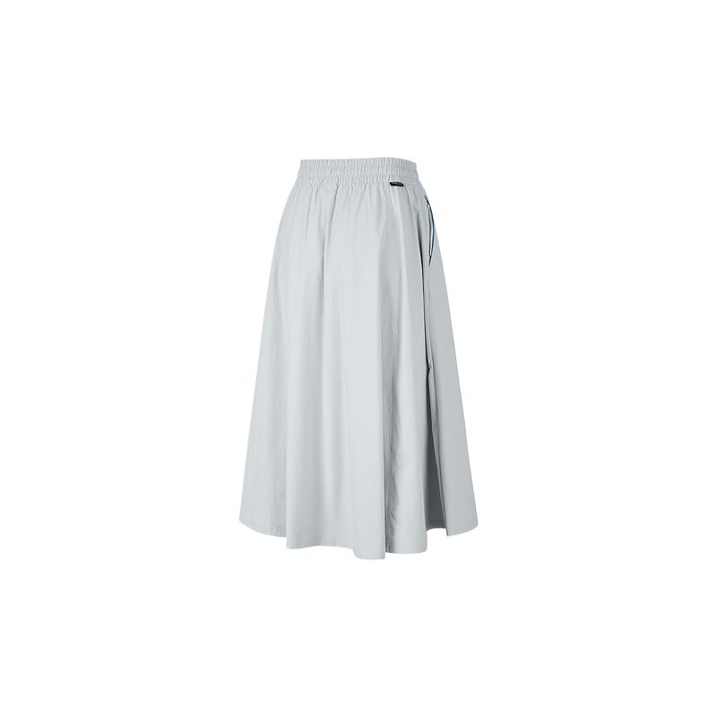 Skechers Outdoor Series Moisture-Wicking Quick-Dry Woven Casual Long Skirt Women skirts P226W125-02BX