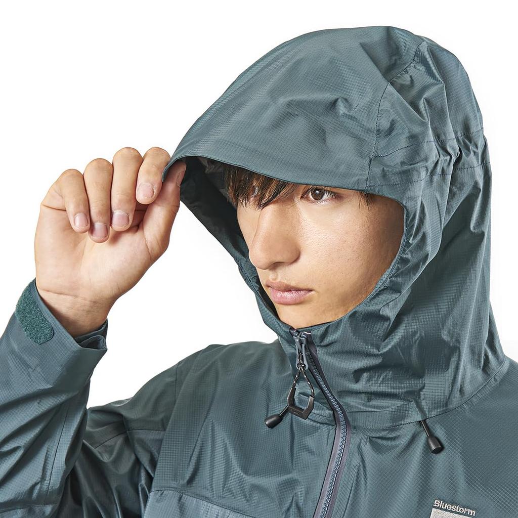 Blue Storm Waterproof Wading Earth Size L Jacket, Green,
