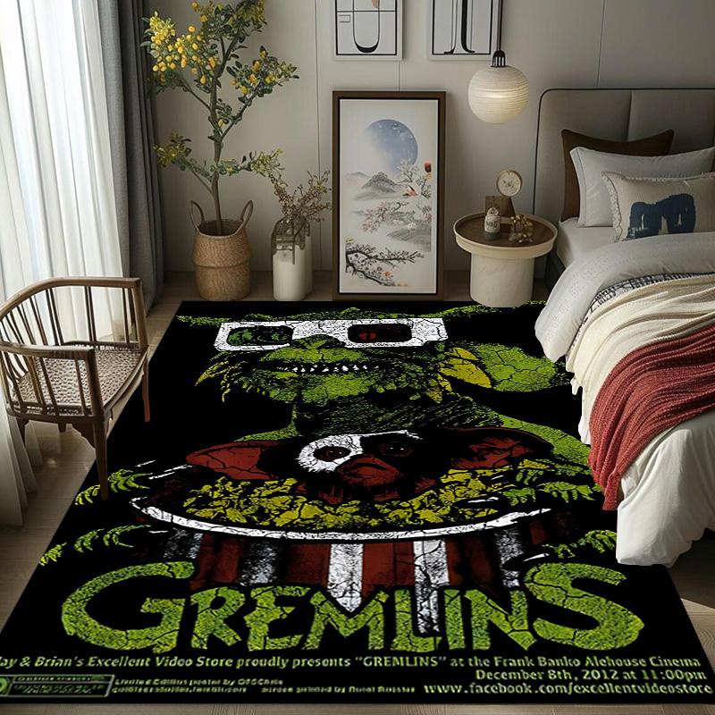 Whimsical Gremlins Adventure carpet printing floor mats Room Fashion Bathroom mat