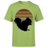 Squirrel Retro Vintage Funny Adults Unisexs Tshirt P1OrA