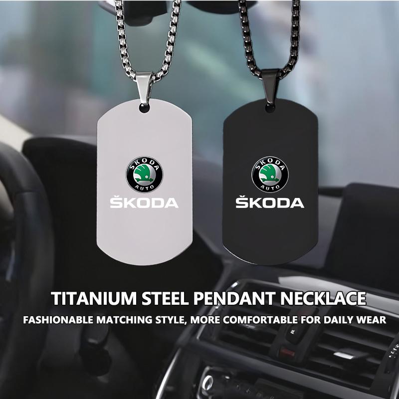 VIJT4 Car Interior Rearview Mirror Pendant Pendant Decorative Accessories For Skoda octavia a5 a4 mk1 2 fabia superb rapid mk3 yeti