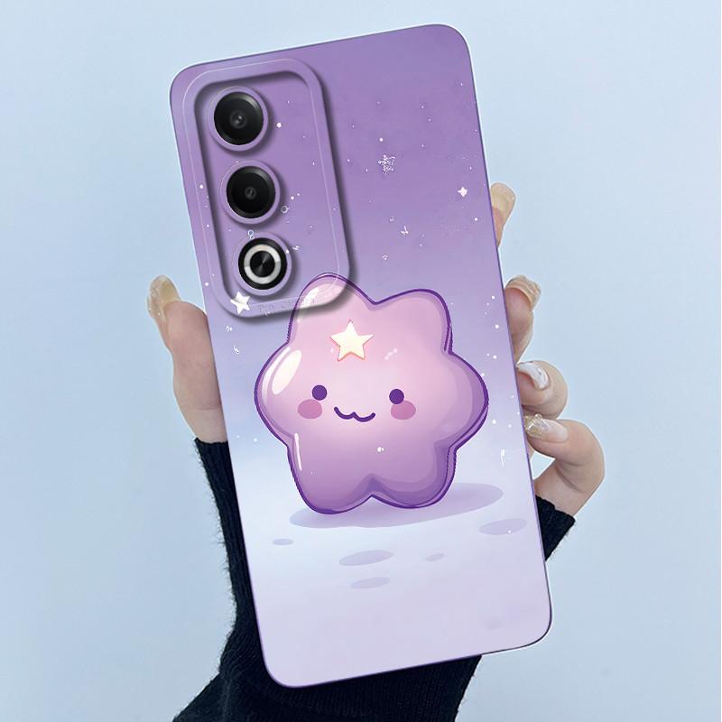 

For OPPO A80 5G Case Fashion Simplicity Flower Soft Silicone Back Case For OPPO A80 5G CPH2639 Phone Cover OPPOA80 A 80 Fundas OPPO A80 5G