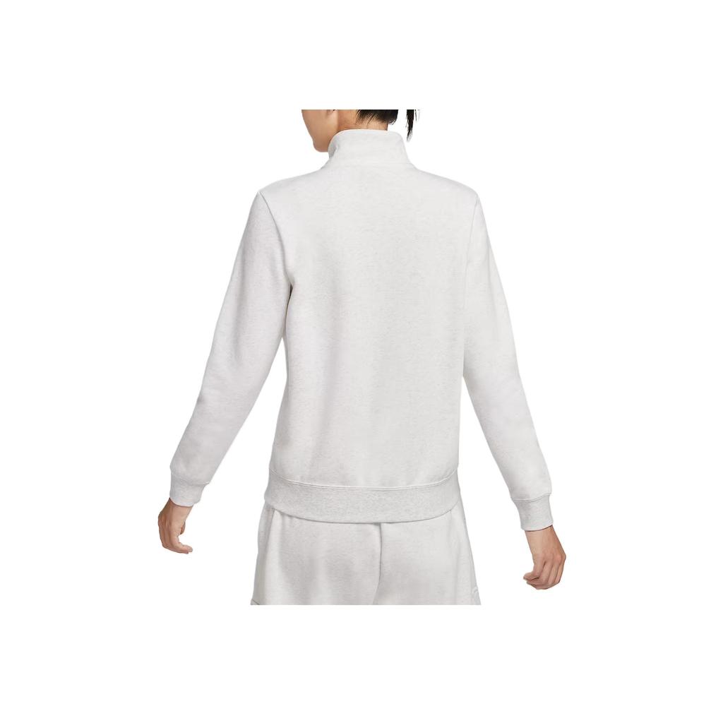 Nike Sportswear Club Versatile Comfortable Fashion Solid Color Hoodie Women hoodies White DQ5839-051