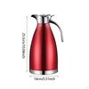 Stainless Steel Coffee Carafe Water Dispenser Insulated Bottle for Lemonade Milk