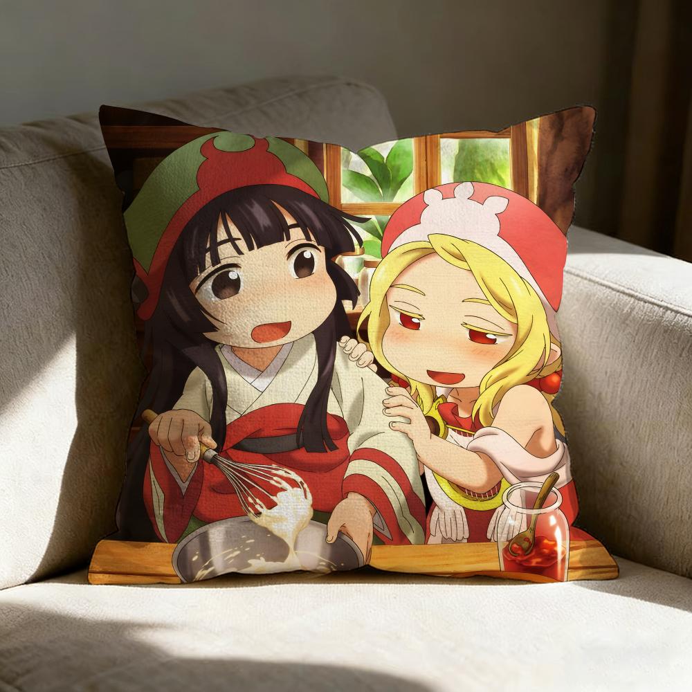 H-Hakumei And Mikochi ANIME Pillow Case Pillowcase, Double-sided Printed, Sofa Cushion, Bedroom Headboard Pillow