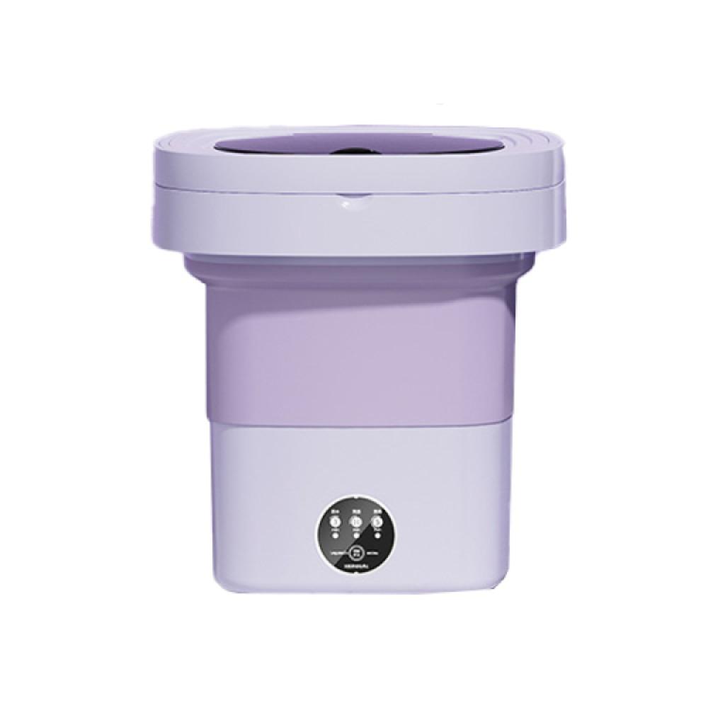 8L Mini Washer Large Capacity Clothes Spin Dryer Bucket Practical Portable Washing Machine Socks