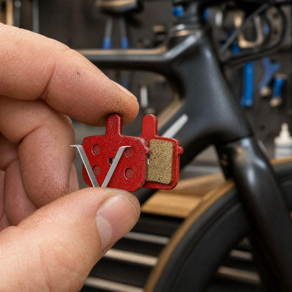 6 Pairs Semi-metal Bicycle Disc Brake Pads for Kugoo G Booster/Ninebot MAX G3 Bikemaintenance