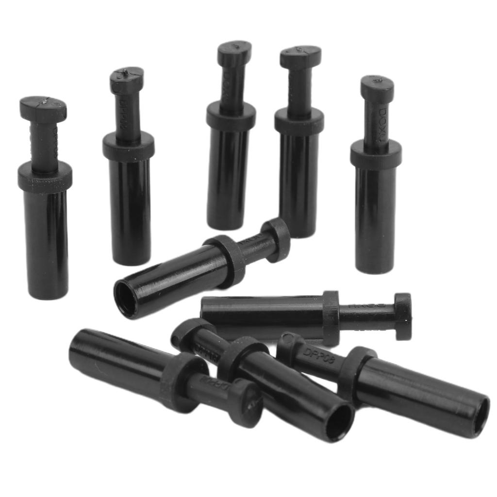 100Pcs Pneumatic Composite Plug Connector Tube Push To Connect Blanking Industry Equipment