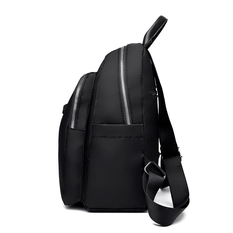 Fashion Lightweight Women'S Backpack Oxford Water-Repellent Classic Elegant Girl Rucksack Shopping Leisure School Bag