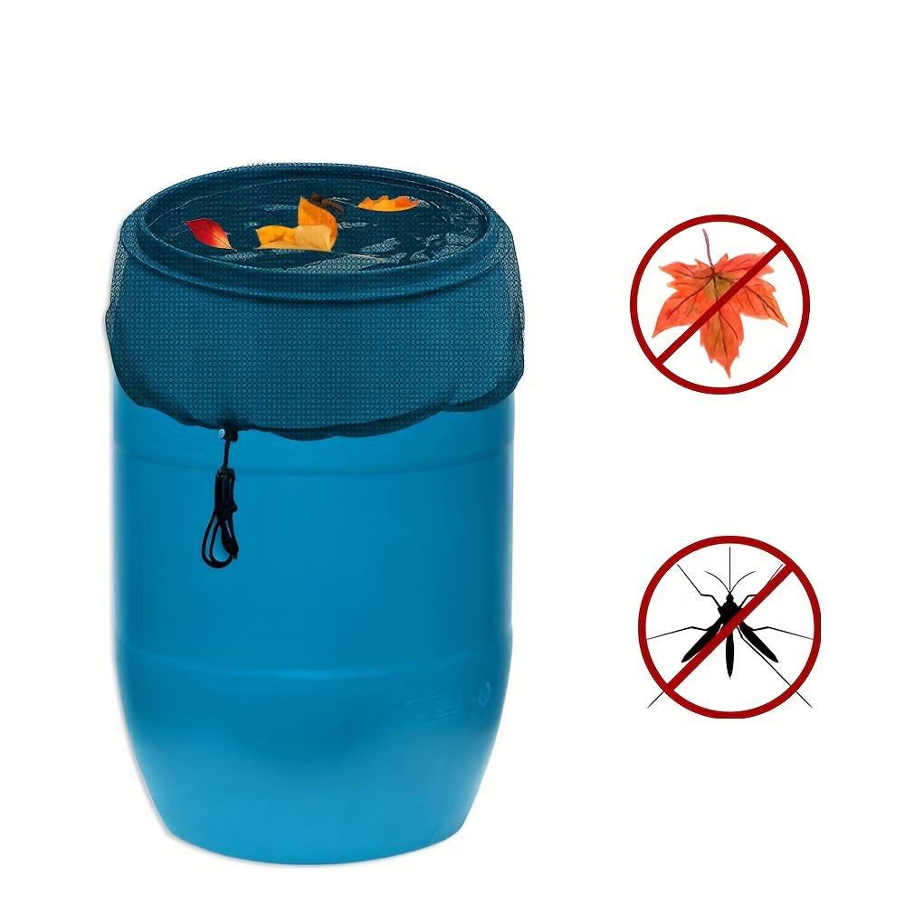 2 Stück Gitterabdeckung für Regentonnen Wassersammelbehälter Tank Regentropfen-Erntewerkzeug Anti-Mücken Wasserschutz