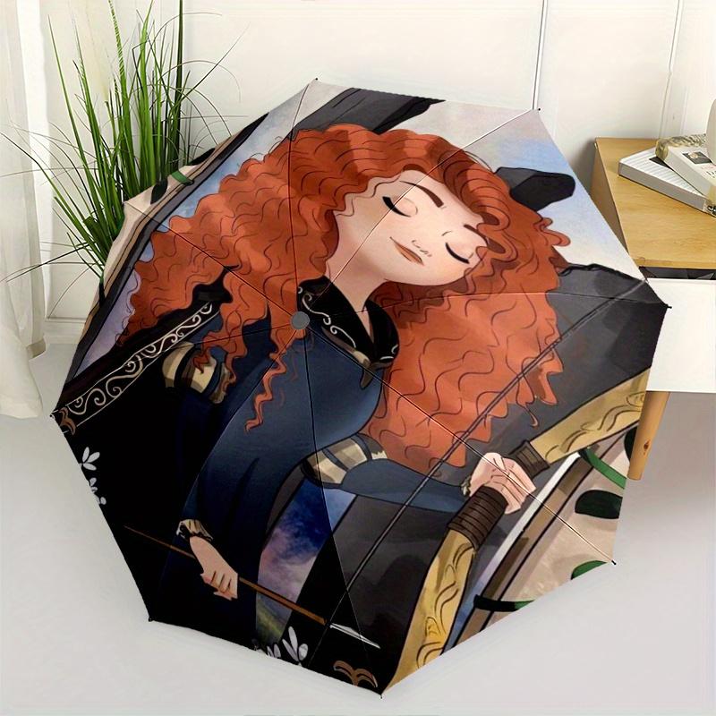 

Merida Inspired Automatic Opening and Closing Umbrella - Suitable for Various Occasions, Outdoor Activities, Lightweight and Durable Automat