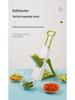 Multifunctional Vegetable Cutter & Slicer - Kitchen Shredder & Potato Julienne Tool
