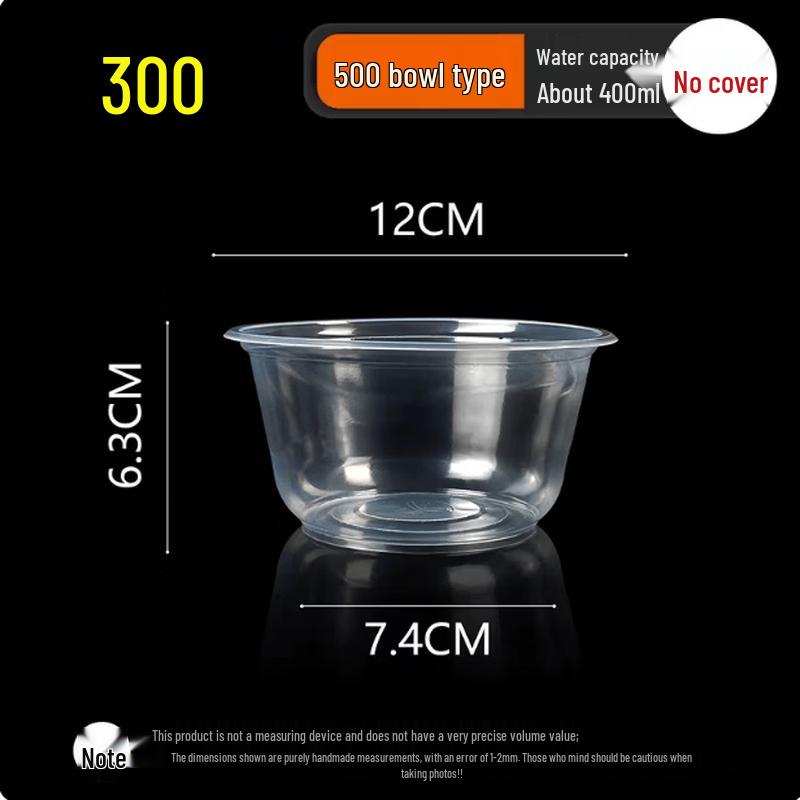 Xingduo Disposable Thickened Round Plastic Bowls