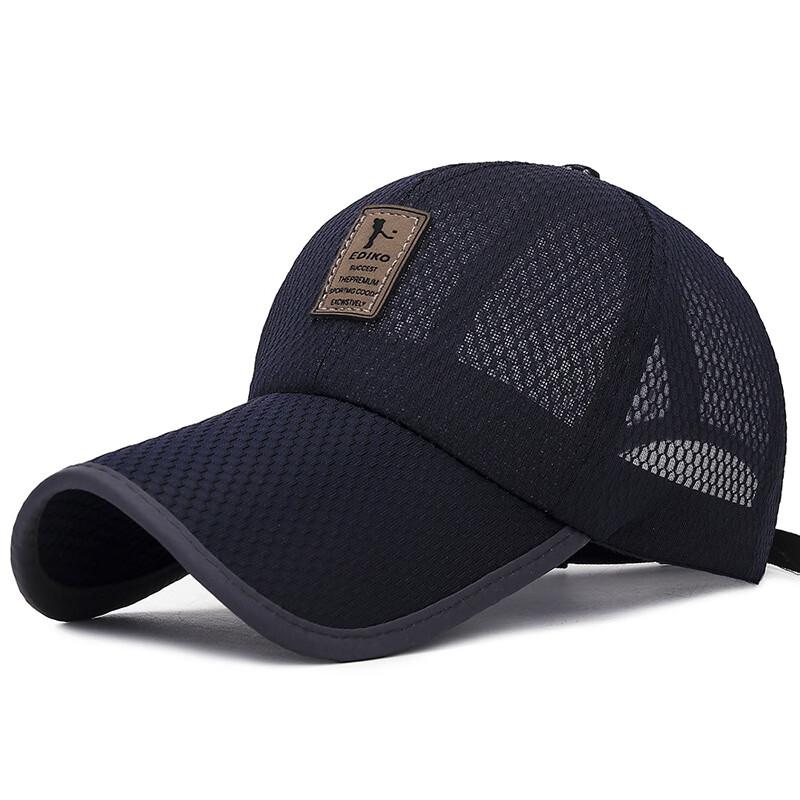 ZHENYUEQI Summer Extended Brim Mesh Baseball Cap