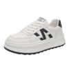 2025 Popular Little White Shoes Women's Shoes Autumn New Thick Baseplate Shoes Versatile Students Lightweight Sports Shoes Casual Shoes Women