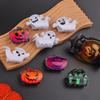 Bamboo Yao Halloween Ghost Pumpkin Hair Claw Clip - Quirky Shark Clip Hair Accessory for Women