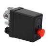 Air Compressor Pressure Switch ABS Stainless Steel Precise Automatic Control Vertical 4 Way Switch AC240V
