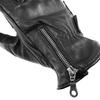 Komine GK-263 Leather Gloves for Motorcycles Black S