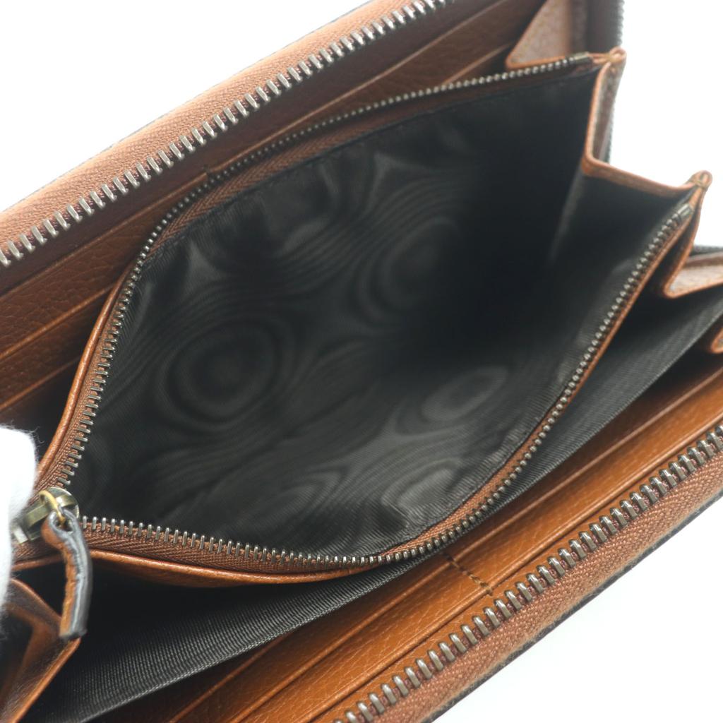 GUCCI Purse Bamboo Brown leather mens 739499 Used