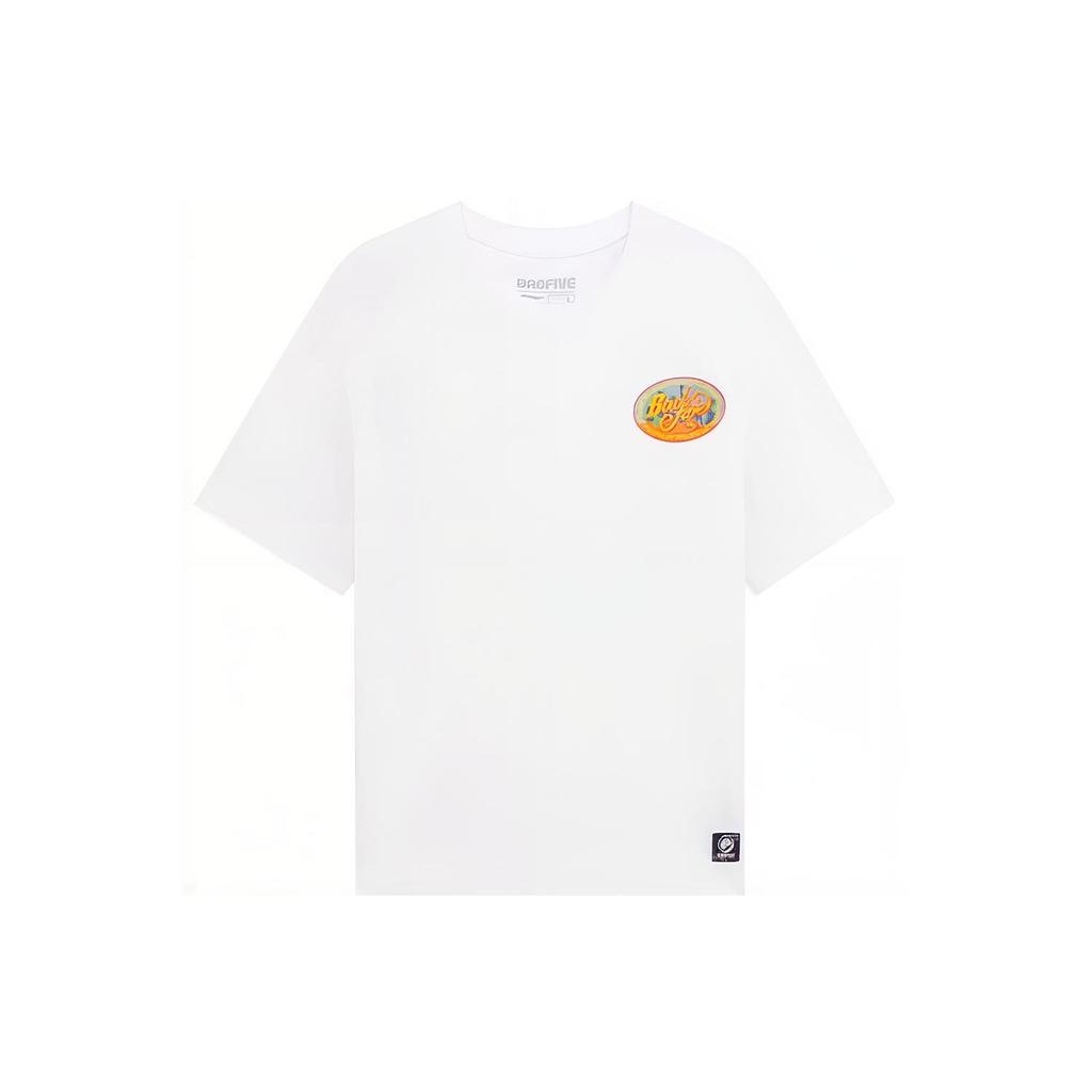 Li Ning Badfive T Shirt Men's Basic White AHSS739-1
