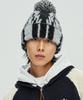 KND Navajo Pattern Beanie Hairy Black