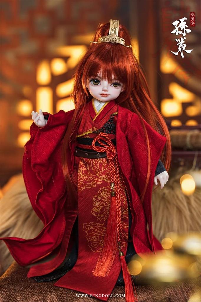 Ringdoll Sonsaku 1/6 Skala Harts, Tyg och Glas 30cm Kulledad Docka [BJD]