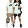 Nike T Shirt SB Light Green Kids' FN9673-394