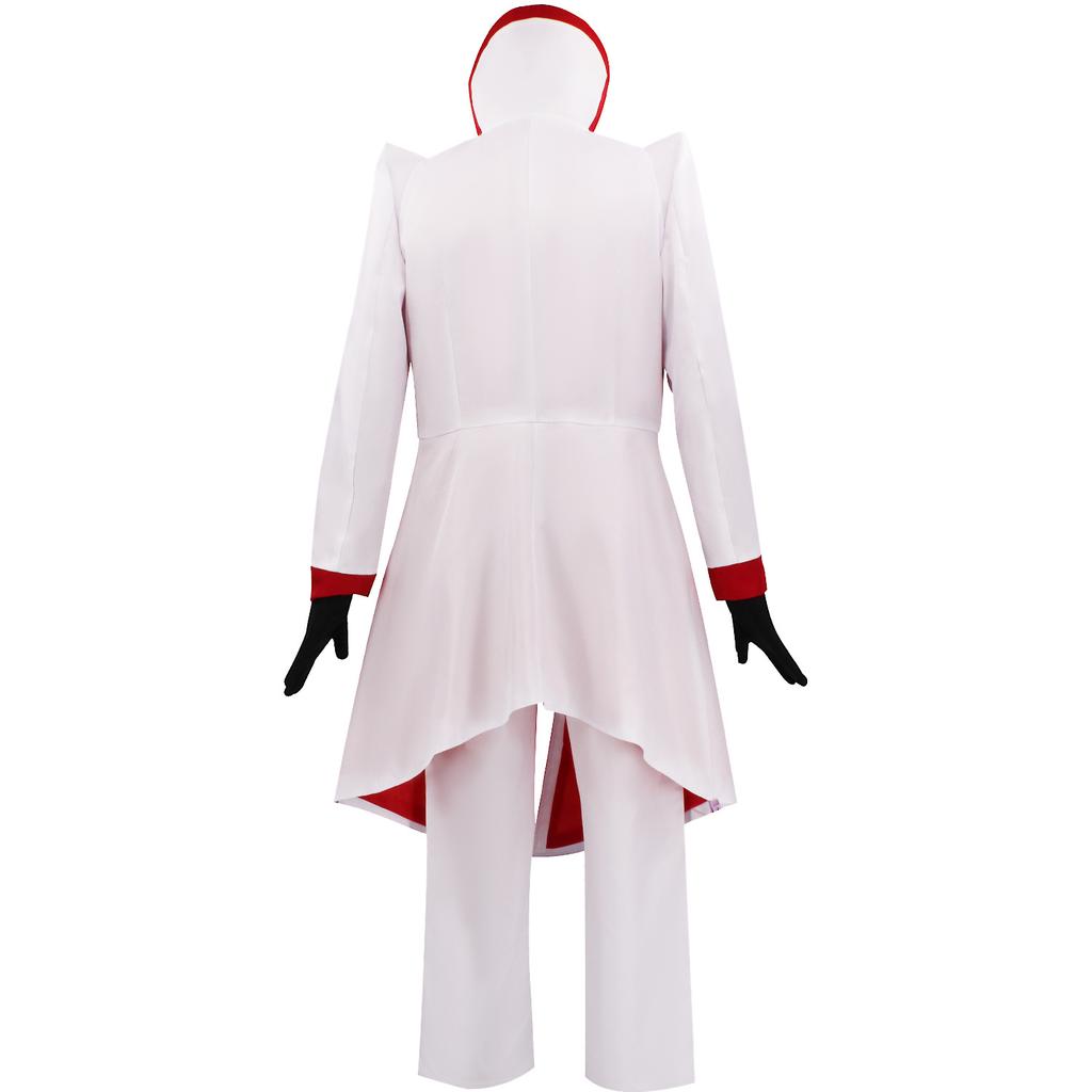 Helluva Boss Hazbin Hotel Lucifer Full Cosplay Costume Set, Complete Stage Performance Outfit for Halloween Masquerade