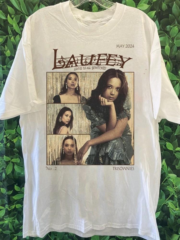 New! LAUFEY May 2024 Shirt Unisex COncert S to 5XL Free Shipping AD479 Unisex T-Shirt XXXXL