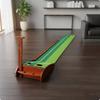 Wooden Golf Putting Trainer Indoor Practice Mat Training Aid Equipment for