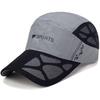 Summer Men Mesh Cap Cycling Running Cap Baseball Tennis Hat Breathable Quick Dry Hat Bone Snapback Women Climbing Running Sport