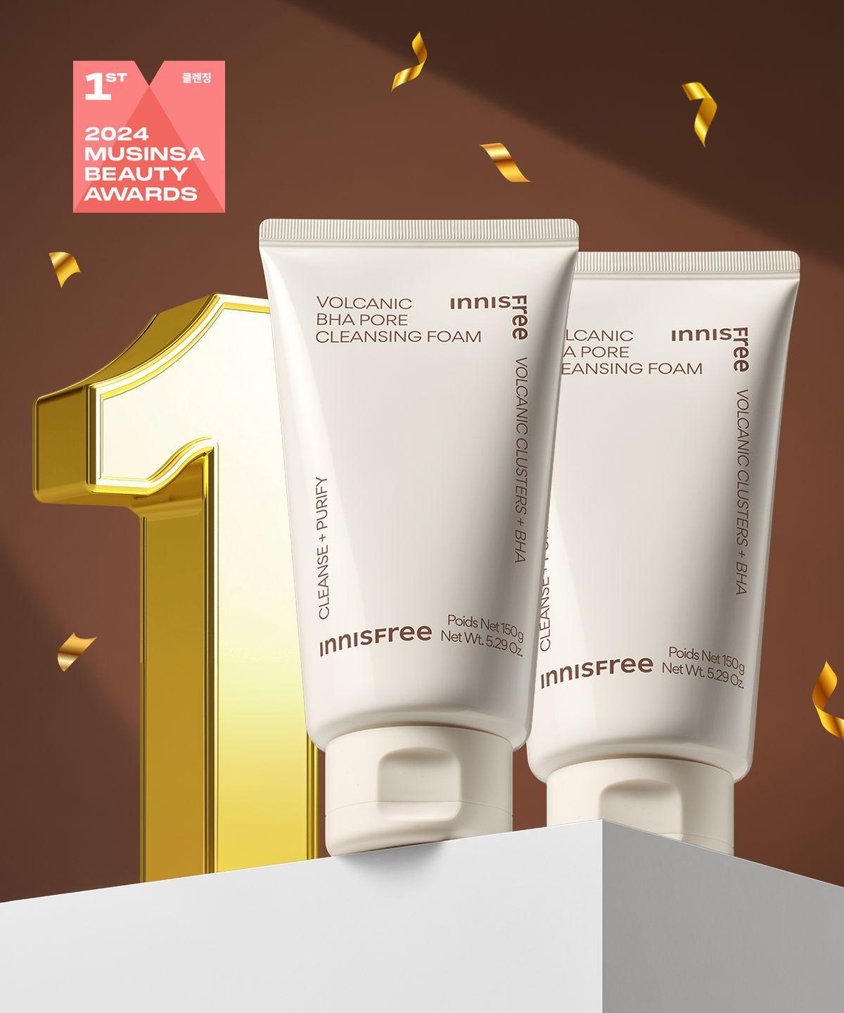 

Innisfree Вулканическая BHA пенка для очищения пор – 150г (Упаковка из 2 шт.)