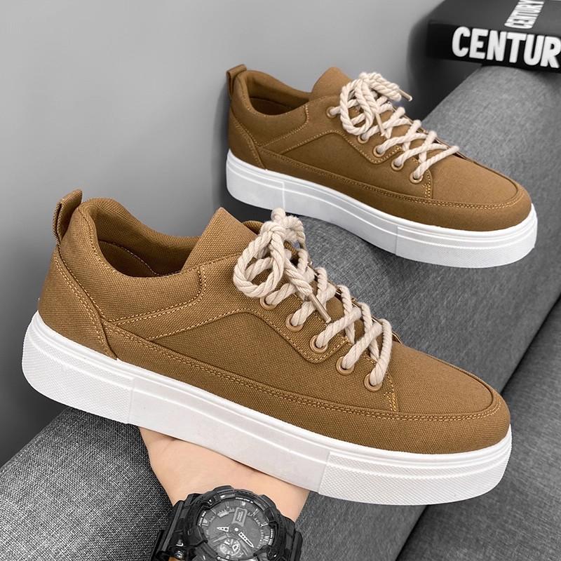 Leinwand neue Winter Nischen Design lässige Board Schuhe Student Sport Schwarz trendige Schuhe Herbst