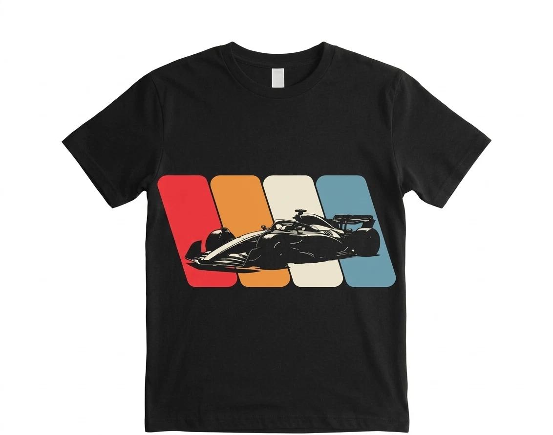 Racing Car Retro Style Shirt Vintage Motorsport Speed Lover T-Shirt Unisex shirt M