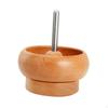 Bead Bowl Tray DIY for Craft Mini Size Beading Wooden Quickly Stringing Beads Tool