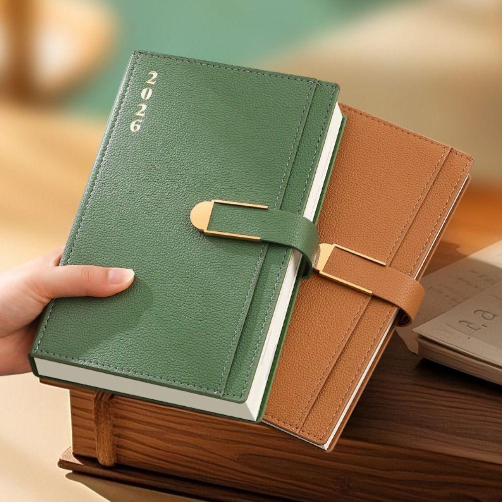 A5 2026 Schedule Book To Do List Daily Planner Portable Agenda Book  Students