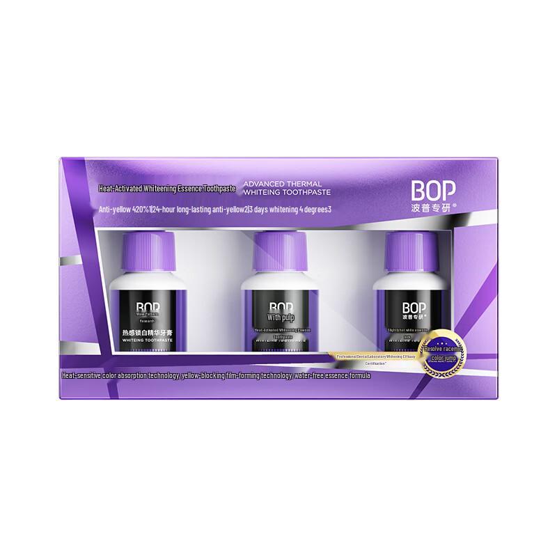 BOP Heat-Sensing Whitening Toothpaste