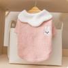 Autumn and Winter Cat Clothes Soft and Cute Two-color Button-down Bottoming Shirt Lace Lapel Collar Two Feet German Cat Hairless Cat Pet Clothes