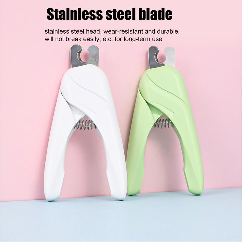 Cat Nail Trimmers Portable Safe Precise Animal Grooming Tool Puppy Toenail Clippers File Tool For Families Friends Teen Adults