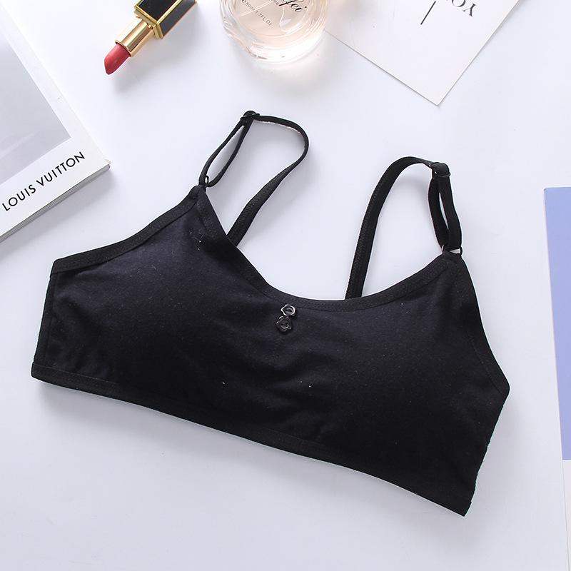 Girls Cotton Bra Puberty Teenage Breathable  Kids Clothes Children Vest Training Bra