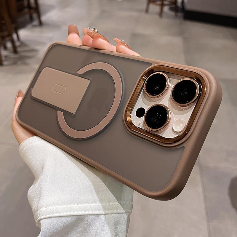 Extreme Sound Bracket Suitable for IPhone 17 Magnetic Phone Case Apple 16 Skin Matte 15 Metal Lens Protection Case