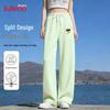 Baleno Women's Cartoon Print Loose Straight-Leg Sport Pants